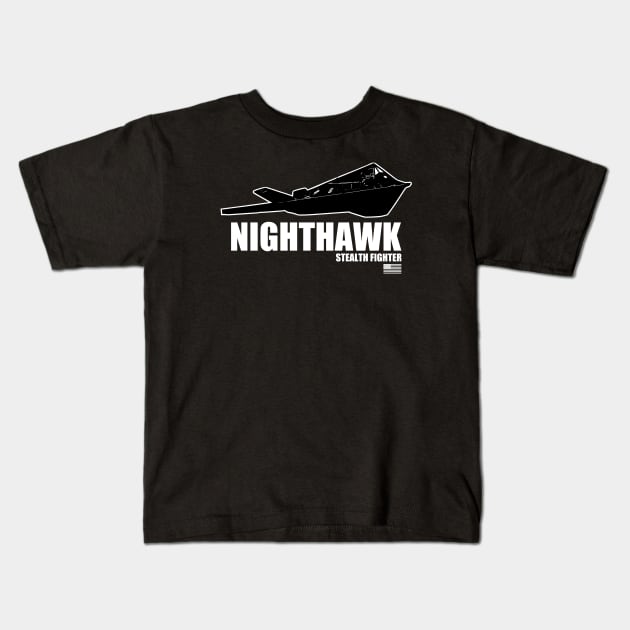 F-117 Nighthawk Kids T-Shirt by Firemission45